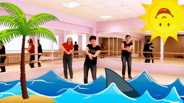 Музыкальная игра-танец с ускорением. Флешмоб "BANANA". Учите движения и играйте с детьми. смотреть онлайн