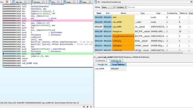 IFL - Interactive Functions List - a plugin for IDA Pro смотреть онлайн