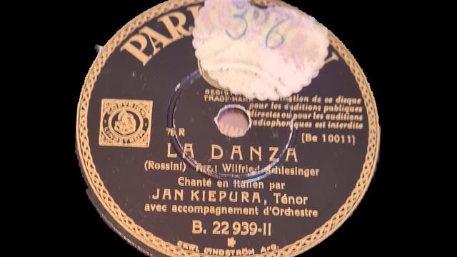 Jan Kiepura La Danza mit Orchesterbegleitung смотреть онлайн