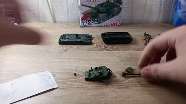 Танк Type 98. Сборная модель в масштабе 1/72. смотреть онлайн