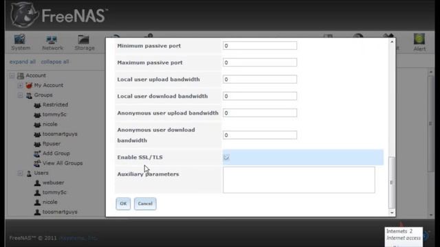 FreeNAS 8 Part 4 - FTP Server Setup