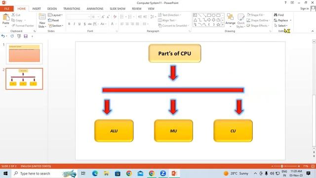 How To Create A Presentation in Blank Slide in Power point | GIT Education смотреть онлайн