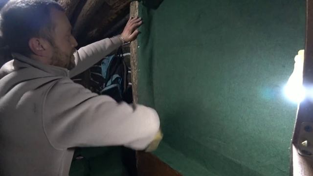 Землянка преображается. Продолжаю внутренние работы. Внезапная простуда. смотреть онлайн