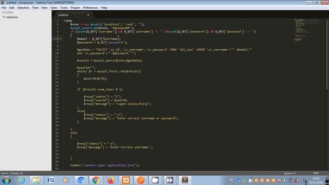 Teknologi Web Service Pertemuan 9&10 Menguji Service_userlogin.php смотреть онлайн