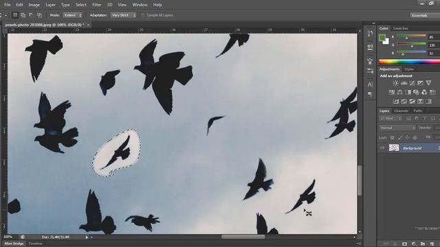 Sıfırdan Photoshop #5 ( contend aware move tool ) смотреть онлайн