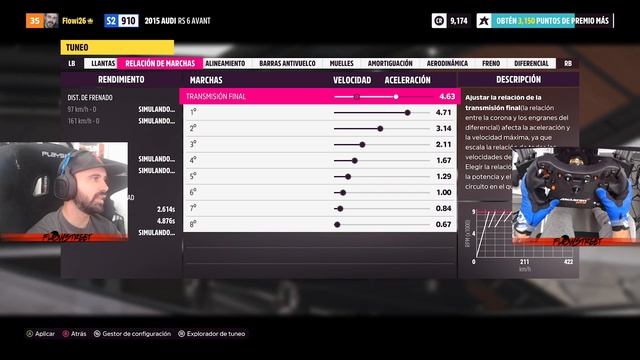 FH5: PREPARAMOS UN AUDI RS6 PARA VELOCIDAD EN TIERRA!! Forza Horizon 5 Con Flowstreet