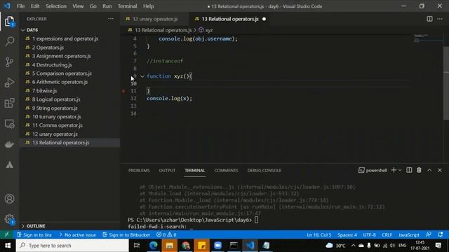 Day 6 Part 8 Relational operators смотреть онлайн