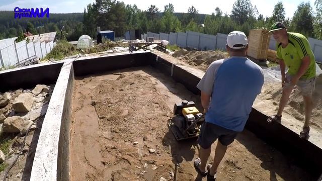 =Строим БАНЮ подпиЩику. День 10. Гидроизоляция ФУНДАМЕНТА= смотреть онлайн