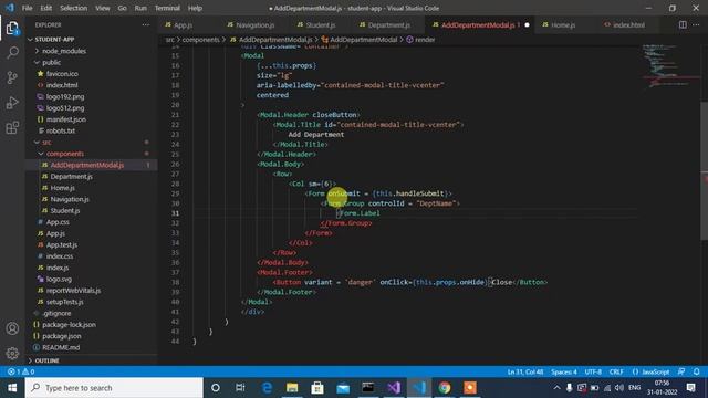 #10 : Add Form Fields in React Modal смотреть онлайн