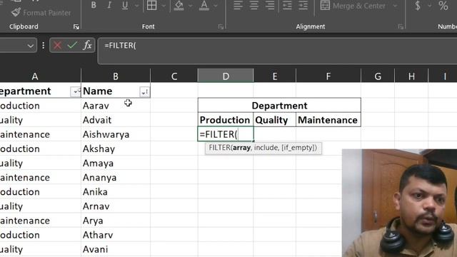 Filter Data Dynamically with Excel FILTER Function data easily to see in Excel # Excel Learning # смотреть онлайн