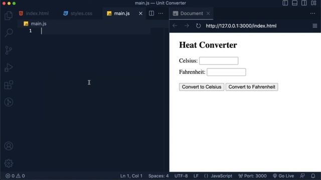 Building a Heat Converter with HTML, CSS, and JavaScript #HTML#css #JavaScript смотреть онлайн