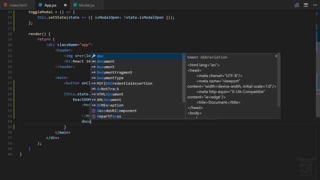 React 16 - Порталы смотреть онлайн