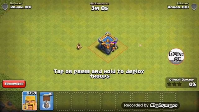 Max barbarian troops ×760 v/s 1×valkyrie|COC private servers смотреть онлайн