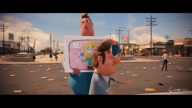 Make It Rain Food Scene - Cloudy With A Chance Of Meatballs (2009) смотреть онлайн