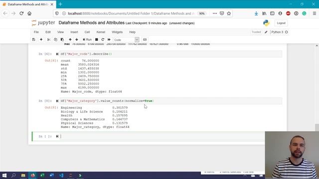 Pandas Dataframe Basics | Python Pandas Tutorial #3 | Pandas Describe, Info, isnull, Len Functions смотреть онлайн