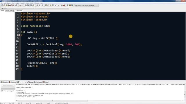 How to Set Pixel Color & Get Pixel Color in C/C++ || Easy Programming смотреть онлайн