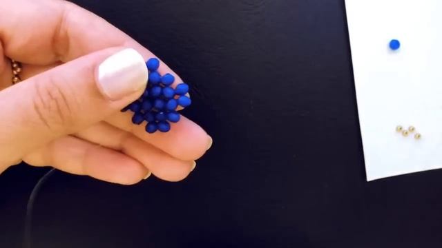 How to make beaded bead cap. Beaded Earrings DIY beaded earrings ? смотреть онлайн