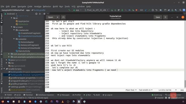 How to make modern MVVM Android App in Android Studio 2021 - Part 4 смотреть онлайн