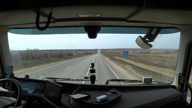Метель на трассе м5. Еду в Астрахань. смотреть онлайн