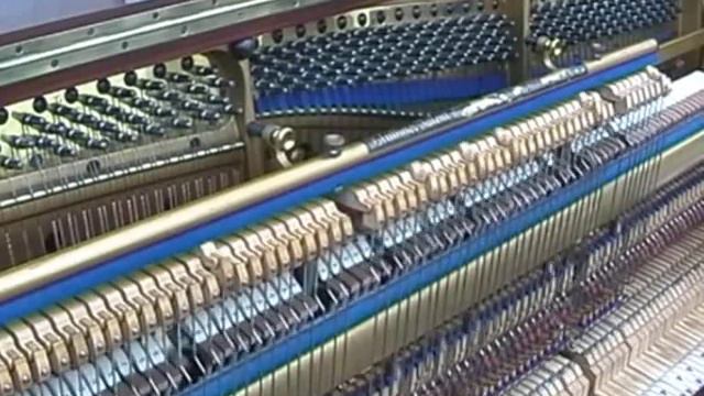 Bluthner 1890's Upright Piano - Playing Wild & Fast Boogie