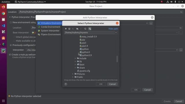 How to create a new python project in PyCharm IDE [2021] смотреть онлайн