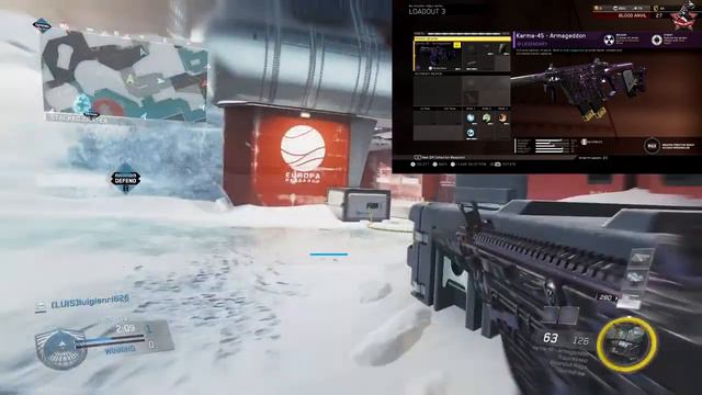 COD 2017 WWII? Karma-45 "Armageddon" DE-ATOMIZER STRIKE in 60 FPS - IW SMG Nuke смотреть онлайн