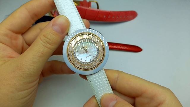 Часы с австрийскими кристаллами смотреть онлайн