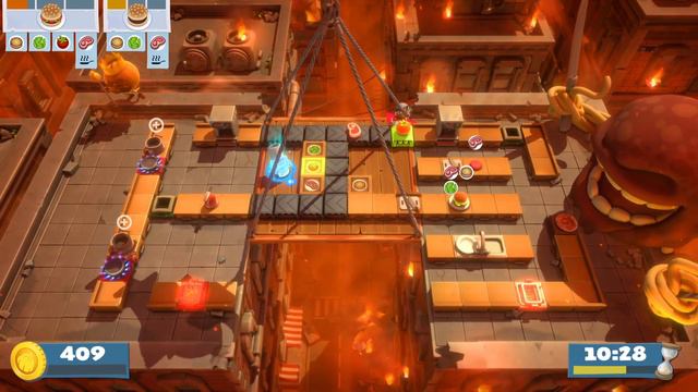 Overcooked! All You Can Eat PS5 Multiplayer Gameplay | LEVEL BOSS (No Commentary) смотреть онлайн