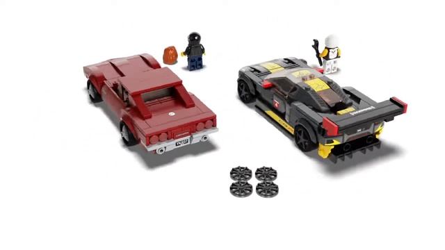 LEGO® Speed Champions Chevrolet Corvette C8.R и 1968 Chevrolet 76903 смотреть онлайн