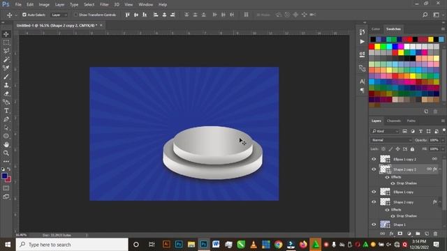 PHOTOSHOP: HOW TO CREATE A PRODUCT ADVERT DESIGN WITH PODIUM AND SPOTLIGHT (Part 1) смотреть онлайн