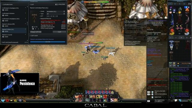 CABAL - 2nd try craft master suit GL смотреть онлайн