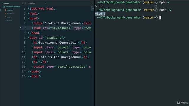 18.2. Setting Up NPM and package.json смотреть онлайн