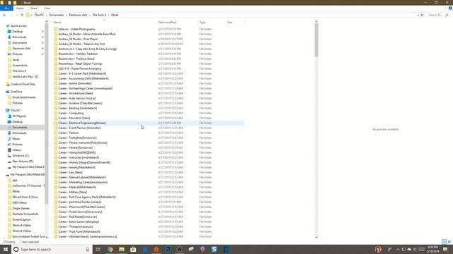Breaking down my SIMS4 Mods folder| Sims 4 смотреть онлайн