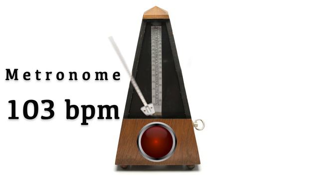 Metronome 103 bpm 