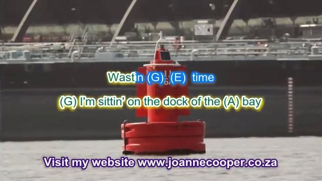 Sitting on the Dock of the Bay with chords, lyrics and vocal for guitar and ukulele смотреть онлайн