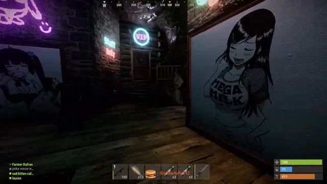 [OTV Rust "The Badlands"] FarmerDaFran visit the underground "Art" Gallery 18+ смотреть онлайн