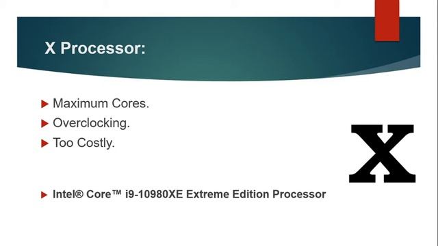Processor And Letters (K,T,U,Y,H,HQ,P) Explained || Faiziify смотреть онлайн
