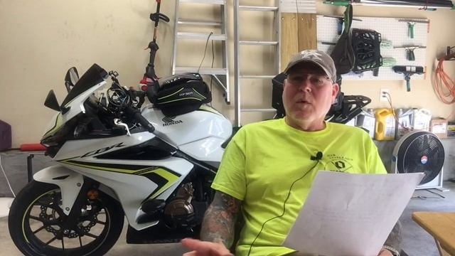 Watch this before you buy a CBR500R !! смотреть онлайн