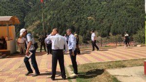 В Цунтинском районе в селении Цунта отметили масштабно день государственного флага РФ