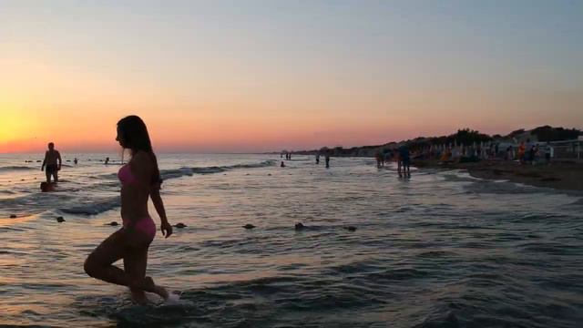 Вечер на море [DJI Spark] смотреть онлайн