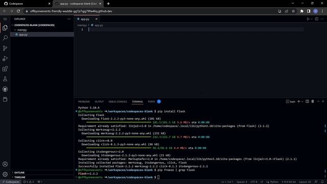 Development without Downloads - Part 02 - Getting Started with Github Codespaces смотреть онлайн