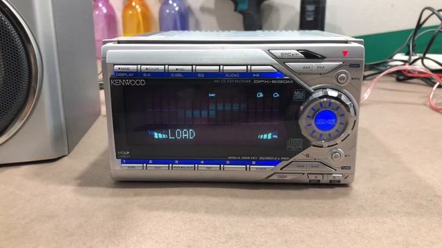 KENWOOD DPX-630M MD CD PLAYER Radio Car audio system receiver aux смотреть онлайн