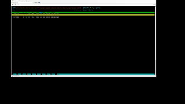 Пример работы приоритезации процессов в ubuntu linux смотреть онлайн