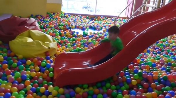 ★ Детский развлекательный центр Sky Park, Киев. Indoor kids playground Sky Park, Kiev.