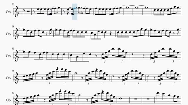 Oboe Sheet Music: How to play Gimme Gimme Gimme by ABBA смотреть онлайн