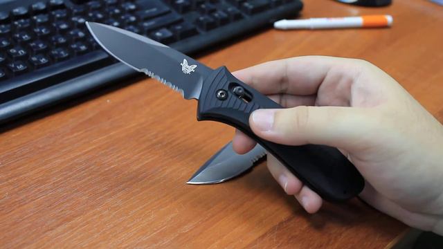 Benchmade 5000SBK и Gerber Auto 06