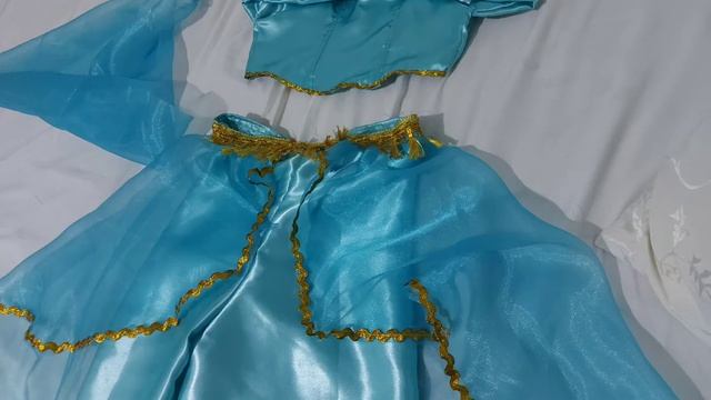 Sewing Jasmine Costume #Aladdin #YurisCostumeForSingingContest смотреть онлайн