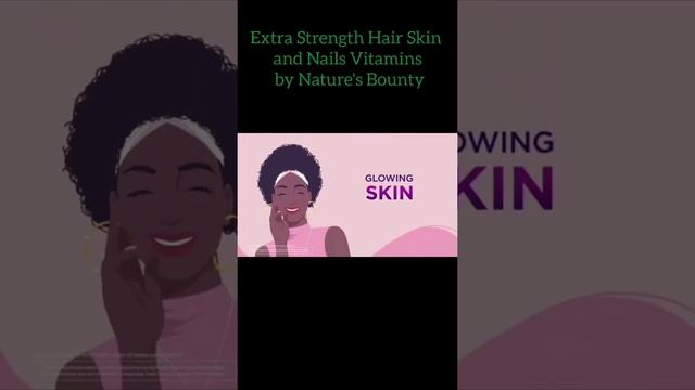 Extra Strength Hair Skin And Nails Vitamins By Nature's Bounty#nature's Bounty Biotin