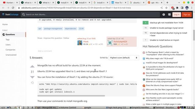 Instalasi MongoDB di Ubuntu 22.04 смотреть онлайн