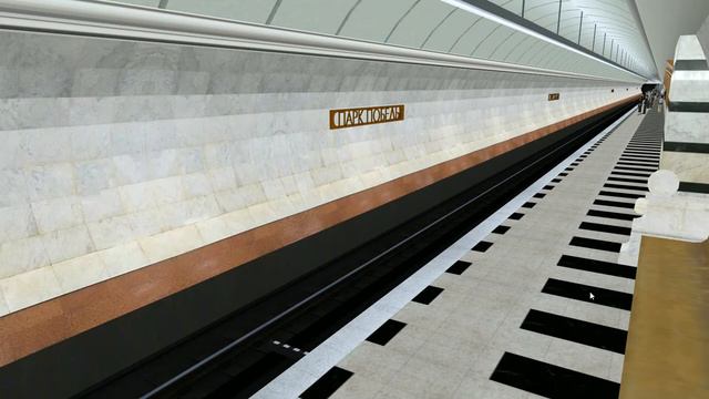 Солнцевская линия (8А) ММ в Trainz 12 (1 путь) смотреть онлайн
